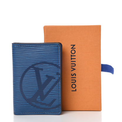Louis Vuitton Epi Initials Pocket Organizer Cobalt 7 of 7