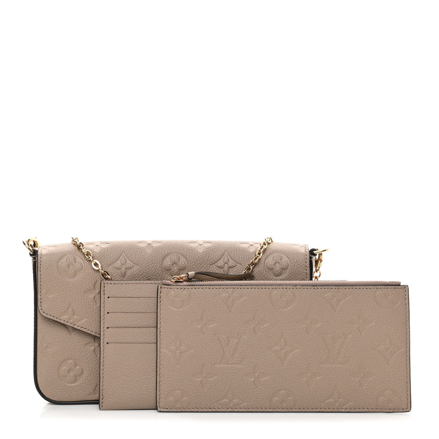 Empreinte Pochette Felicie Chain Wallet Tourterelle