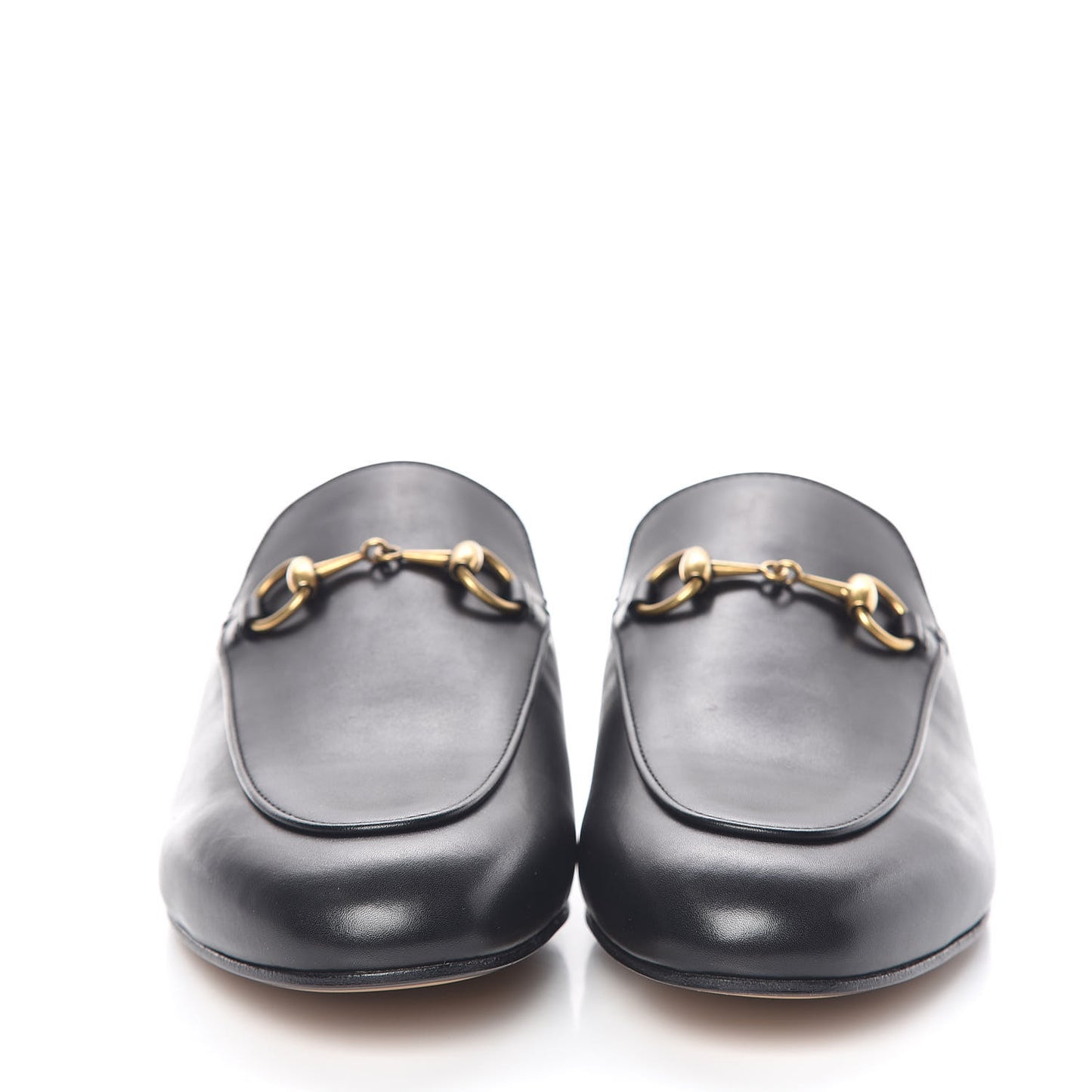 Calfskin Womens Princetown Slippers 37 Black