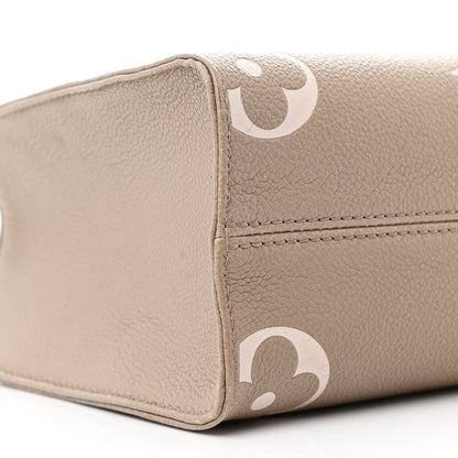 Louis Vuitton Empreinte Monogram Giant Onthego PM Tourterelle Creme 8 of 14