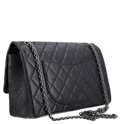 Chanel Aged Calfskin Quilted 2.55 Reissue 226 Flap Black 3 of 10