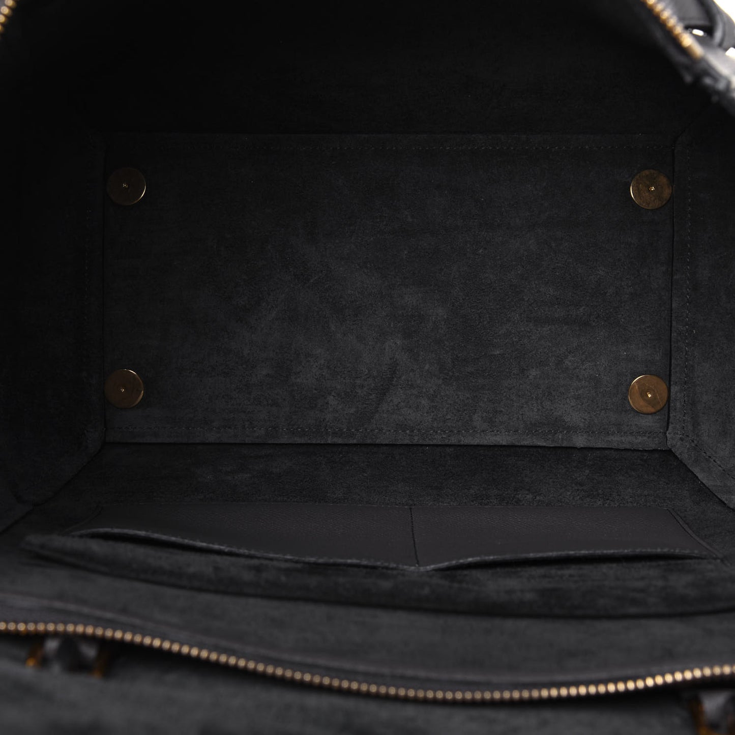 Grained Calfskin Mini Belt Bag Grey