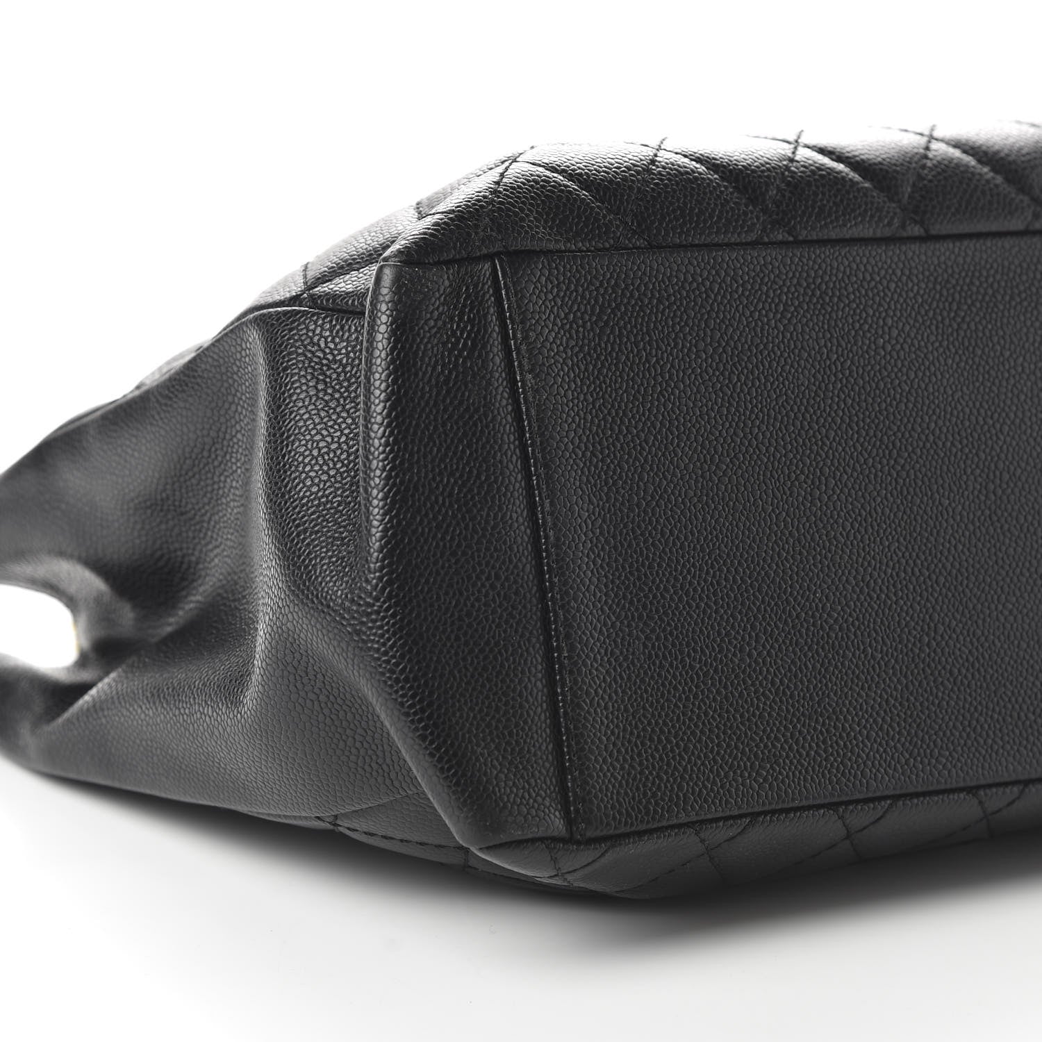 Chanel Caviar Quilted Grand Shopping Tote GST Black 6 of 12