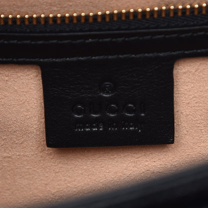 Gucci Velvet GG Monogram Small Sylvie Shoulder Bag Black 7 of 10