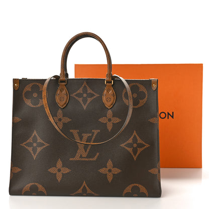 Louis Vuitton LOUIS VUITTON Reverse Monogram Giant Onthego GM 9 of 9
