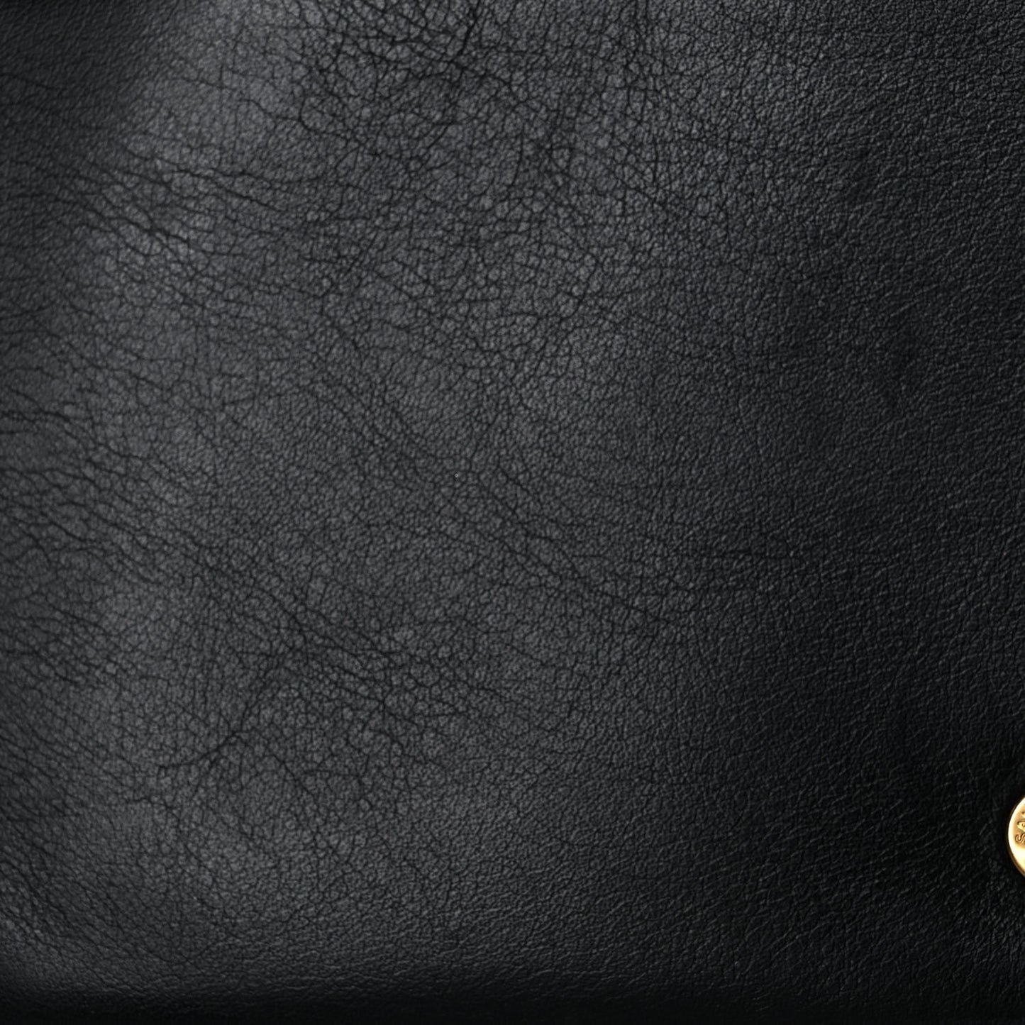 Calfskin Classic Y Ligne Chain Wallet Black