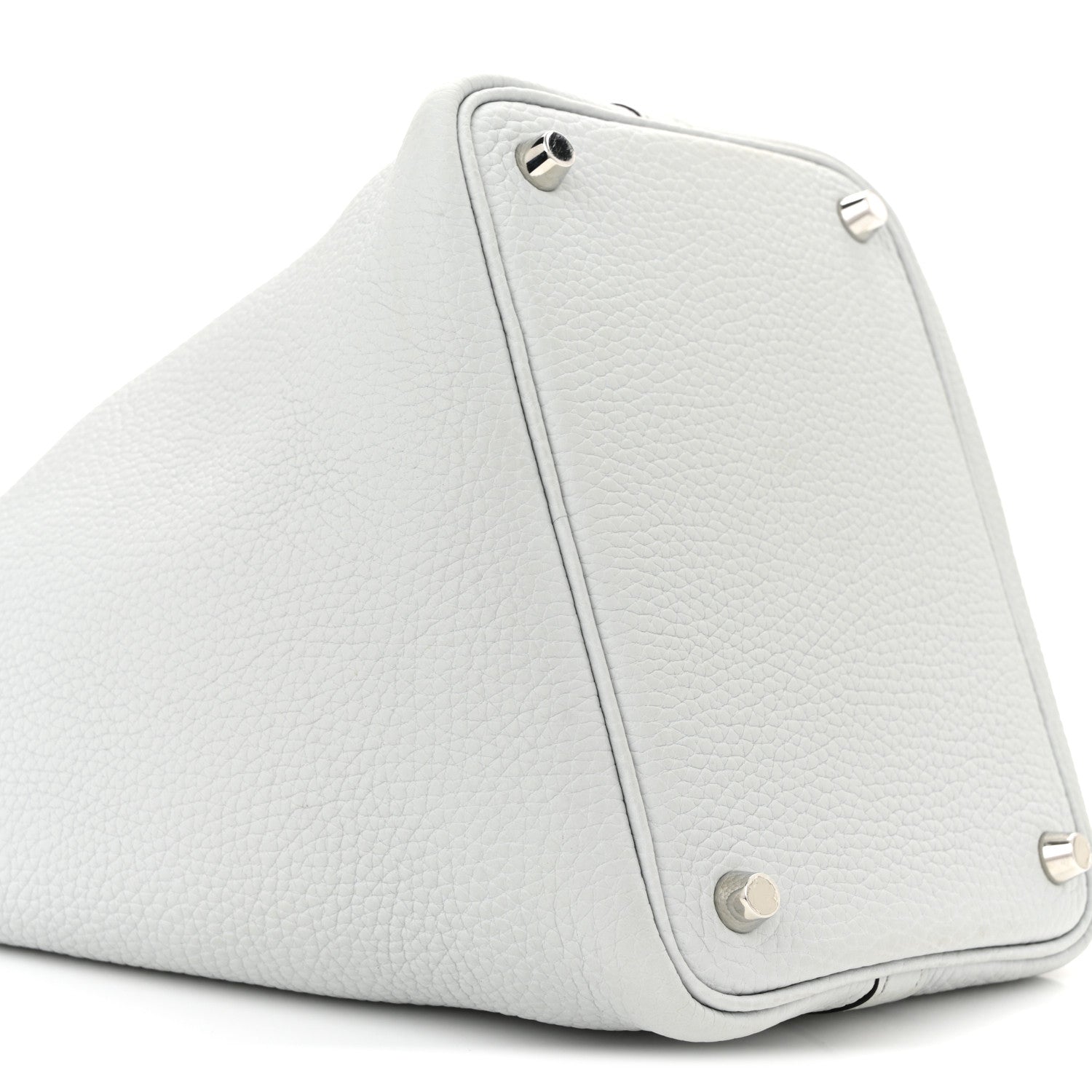 Hermes Taurillon Clemence Picotin Lock 18 PM Bleu Pale 9 of 12