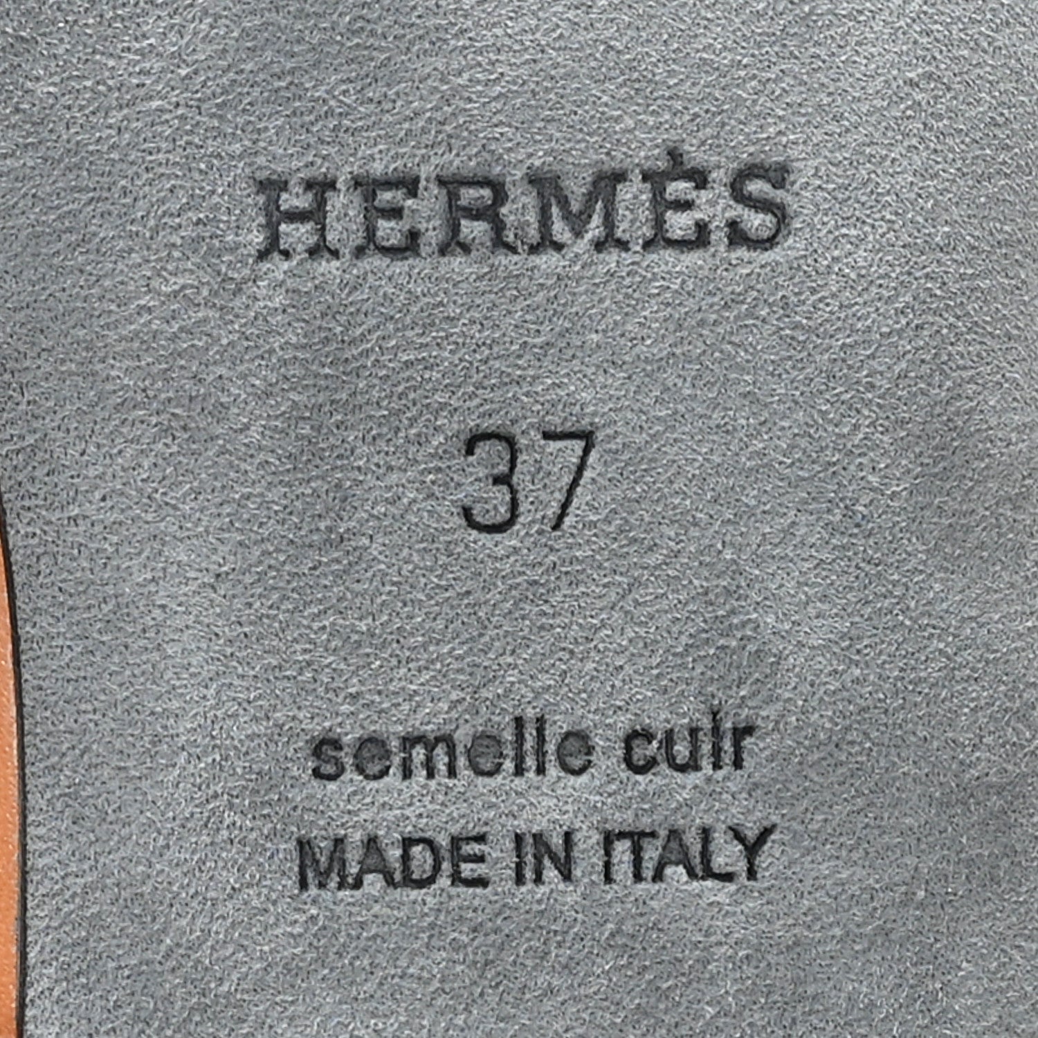 Hermes Nappa Jolly Ballet Flats 37 Naturel 7 of 10