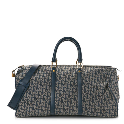 Christian Dior Monogram Boston Navy Blue 1 of 16