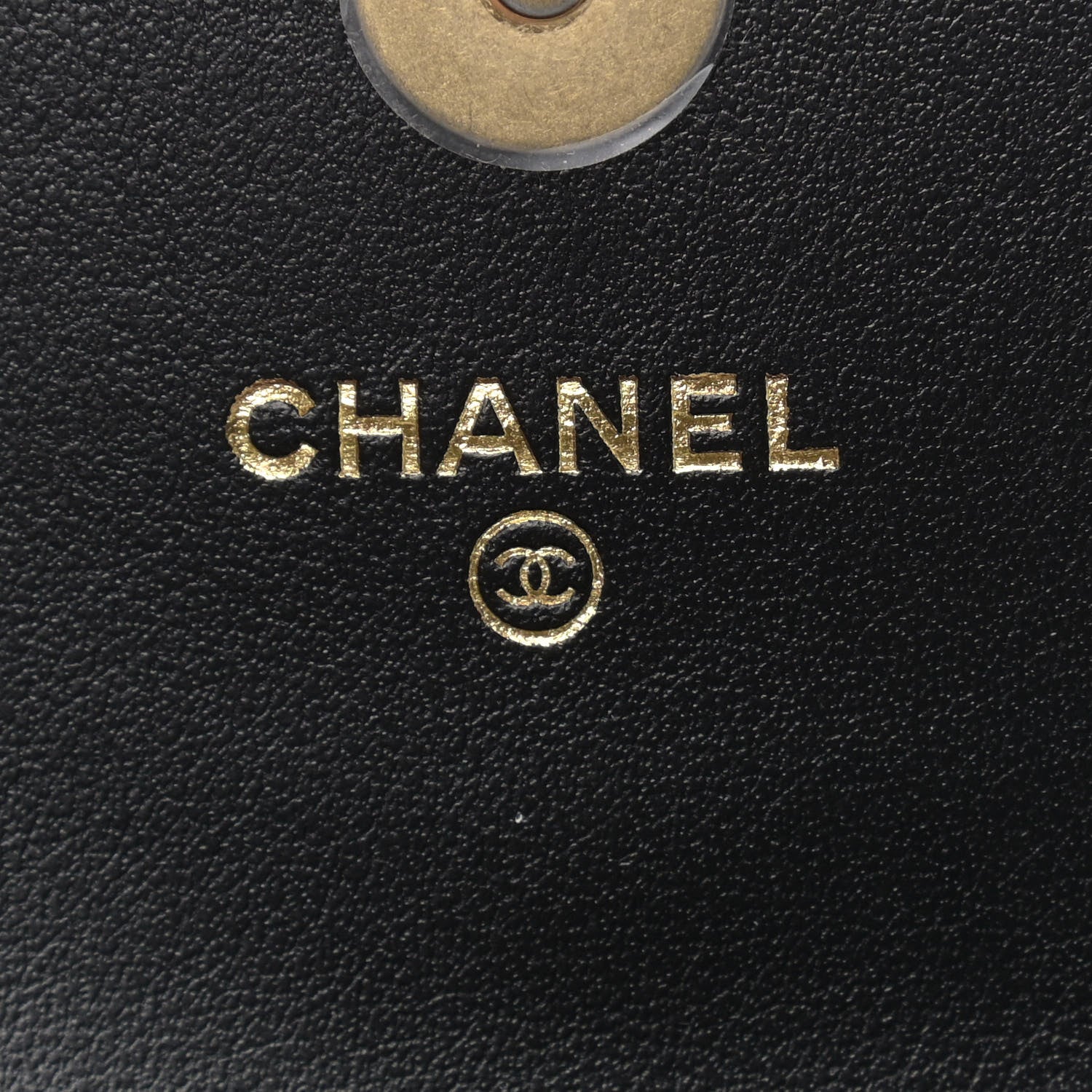 Chanel Lambskin Quilted Chanel 19 Flap Clutch Black 7 of 9