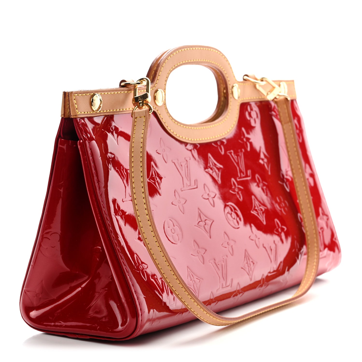 Louis Vuitton Vernis Roxbury Drive Pomme D'Amour 3 of 9