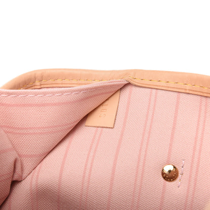 Louis Vuitton Damier Azur Neo Neverfull MM Rose Ballerine 9 of 10
