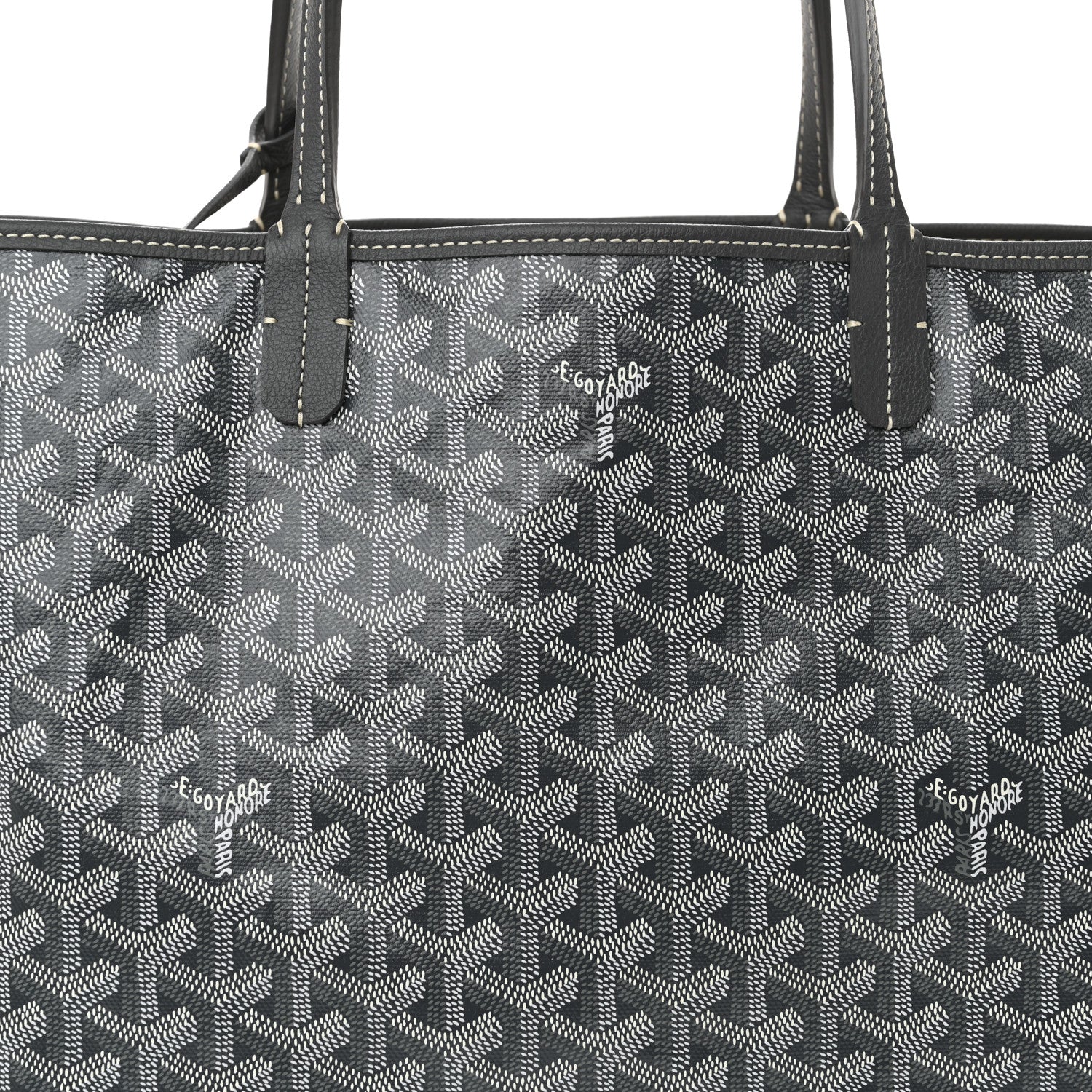 Goyard Goyardine Saint Louis PM Grey 9 of 11