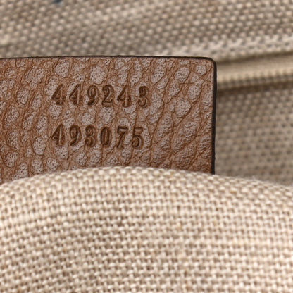 Gucci Monogram Medium Bree Shoulder Bag Beige Tabacco 7 of 11