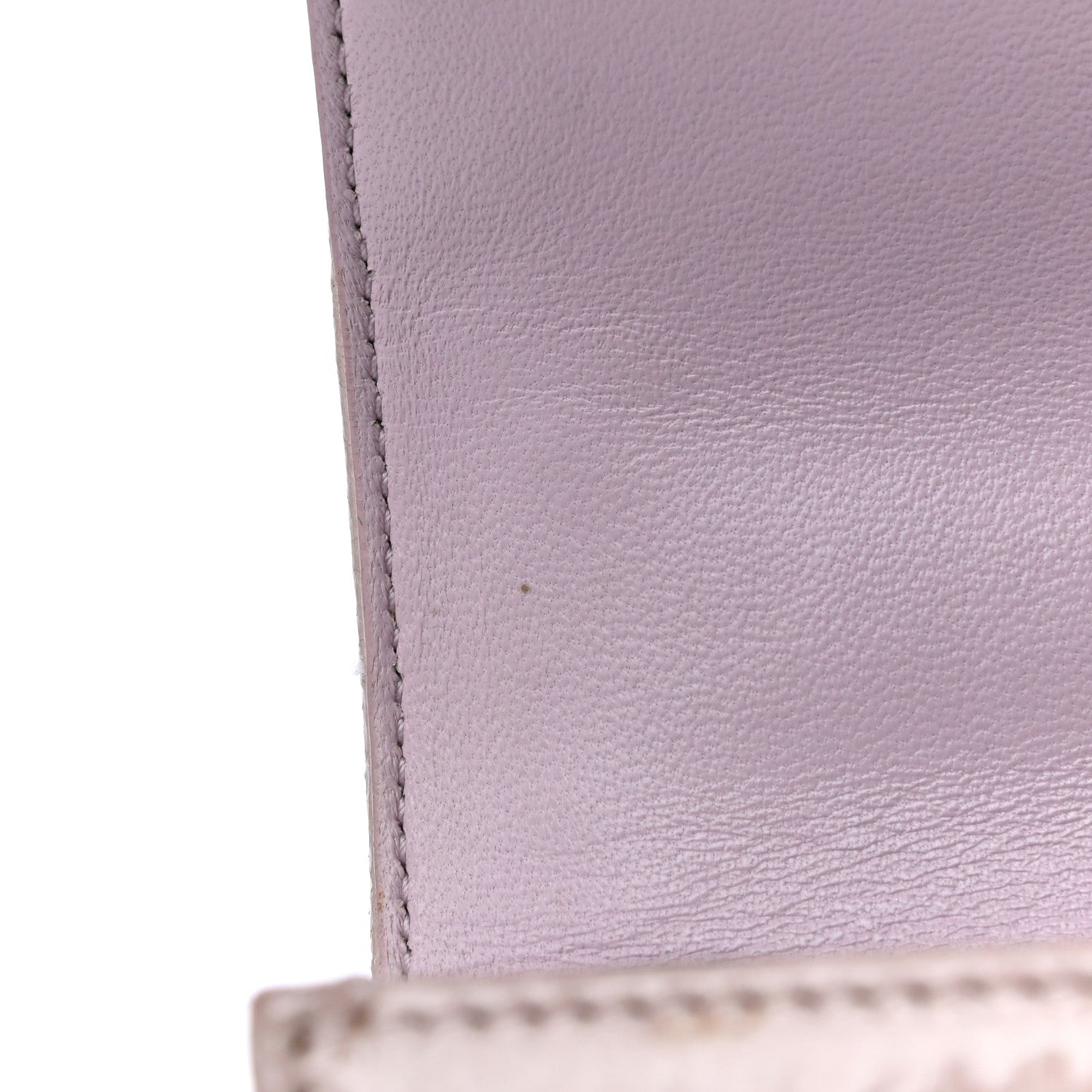 Christian Dior Ceramic Effect Deerskin Small Diorama Flap Bag Pink 10 of 26