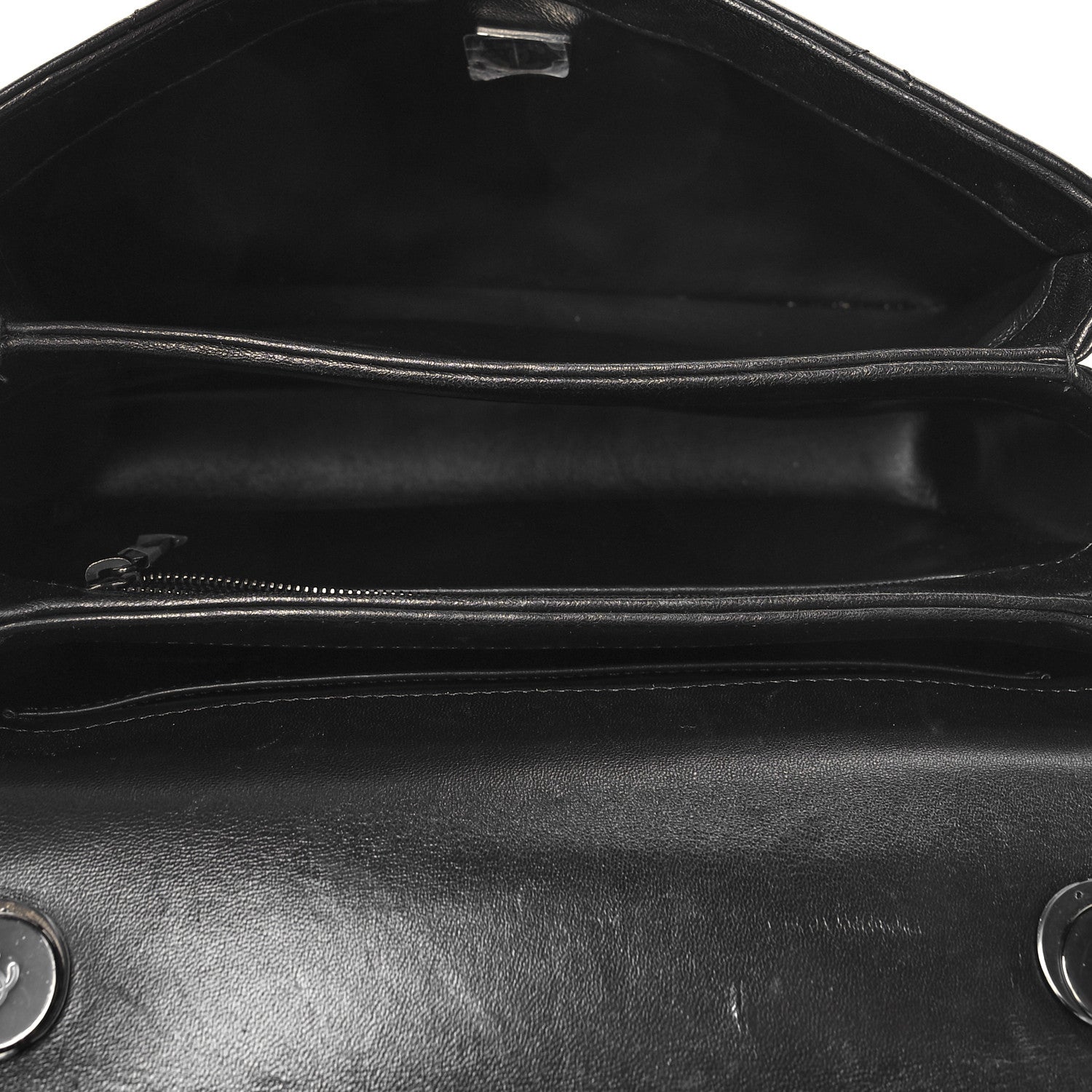 Chanel Lambskin Quilted Small Trendy CC Dual Handle Flap Bag So Black 5 of 13