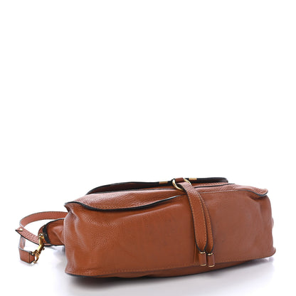Chloe Calfskin Large Marcie Satchel Tan 4 of 13