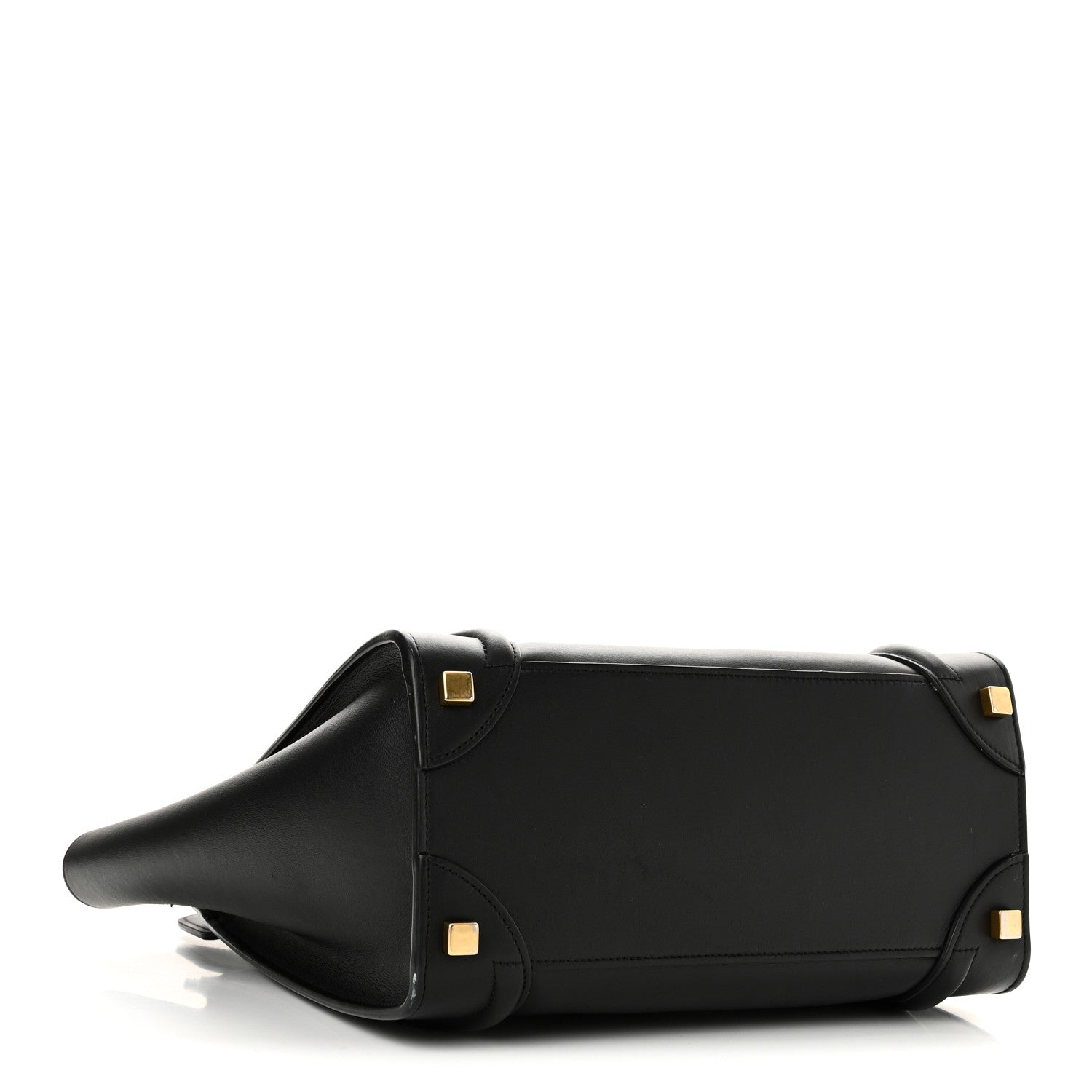 Celine Smooth Calfskin Micro Luggage Black 3 of 8