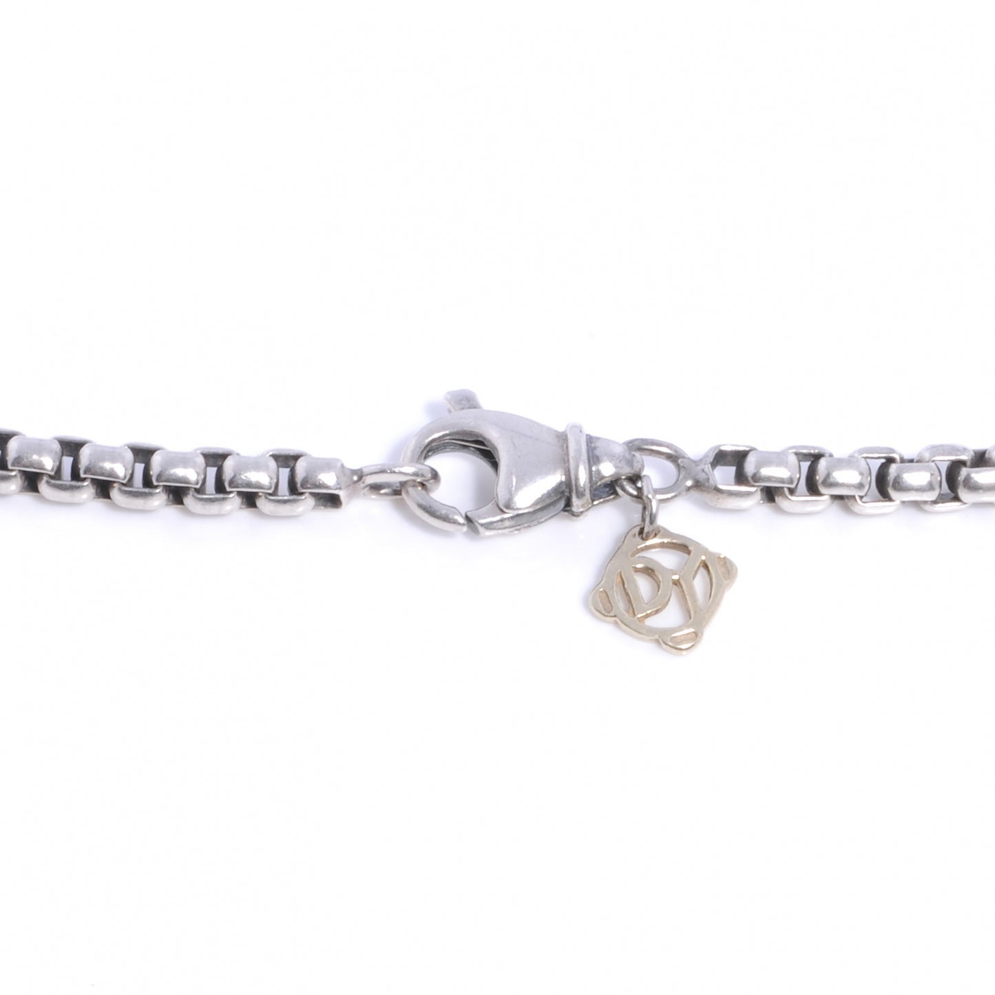 Sterling Silver and 18k Pave Diamond Ice Necklace