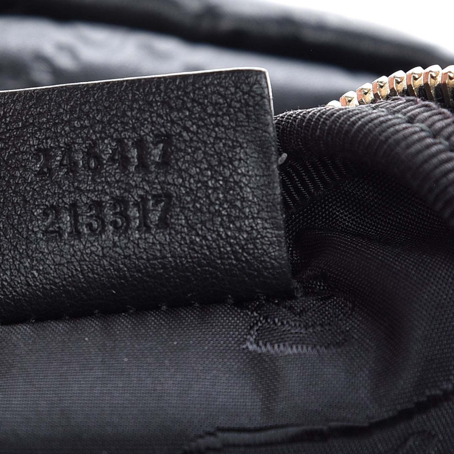 Guccissima Belt Bag Black