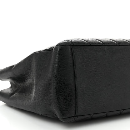 Chanel Caviar Quilted Grand Shopping Tote GST Black 10 of 12