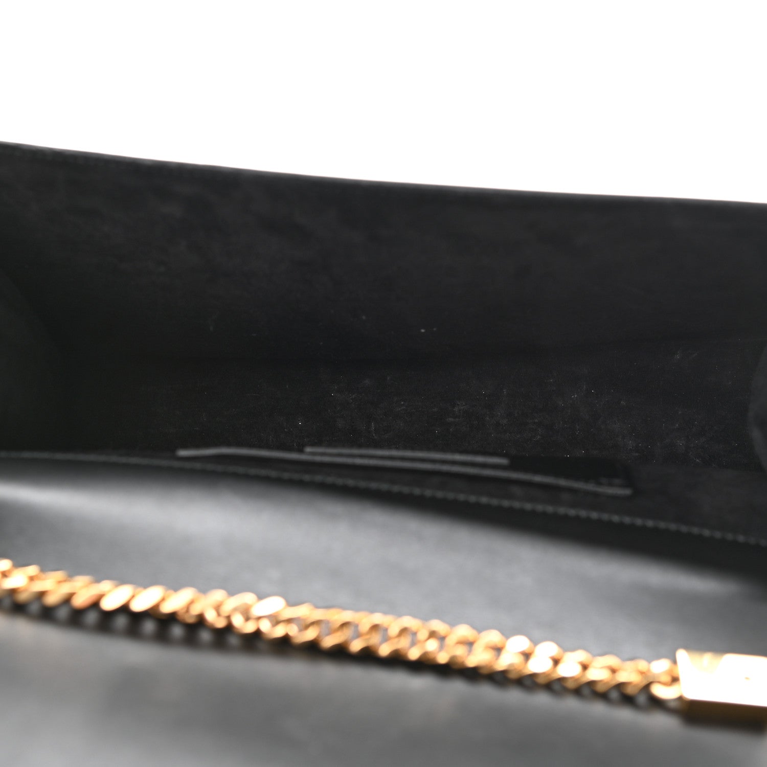 Saint Laurent Smooth Calfskin Medium Classic Monogram Kate Tassel Satchel Black 5 of 14