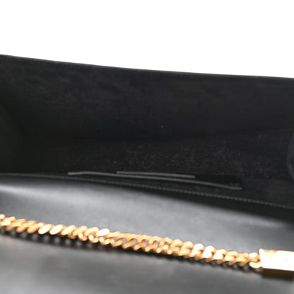 Saint Laurent Smooth Calfskin Medium Classic Monogram Kate Tassel Satchel Black 5 of 14