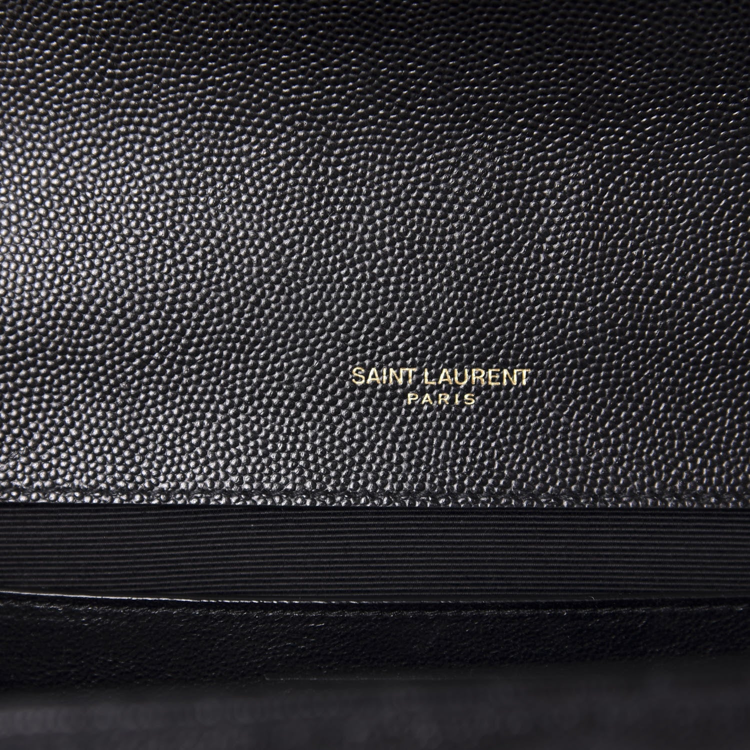 Saint Laurent Grain De Poudre Textured Mixed Matelasse Triquilt Medium Monogram Satchel Black 8 of 11