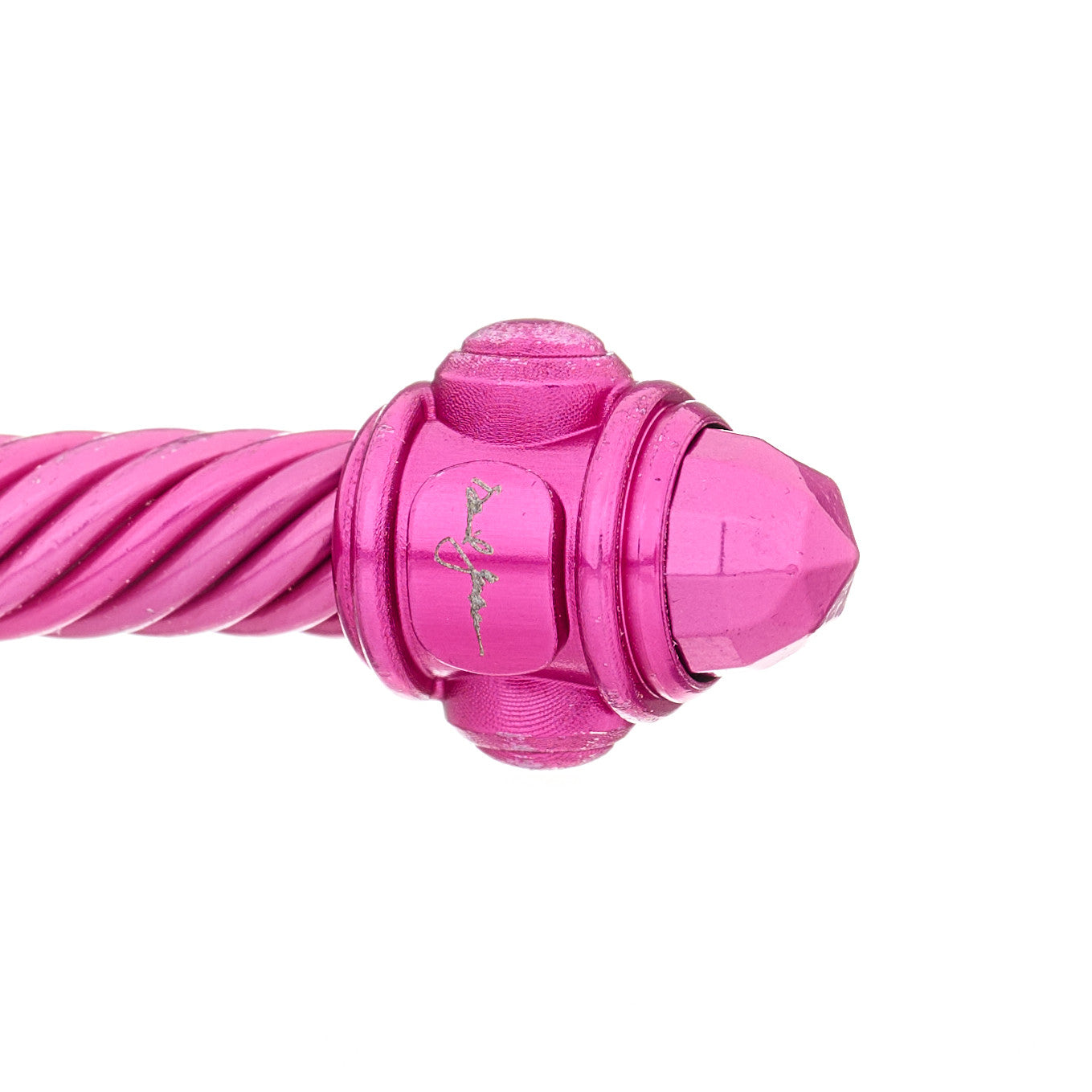 Aluminum 5mm Renaissance Bracelet Hot Pink