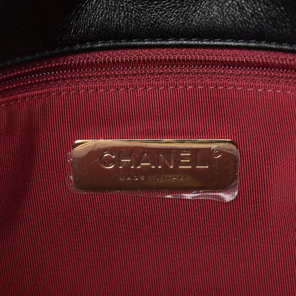 Chanel Lambskin Quilted Medium Chanel 19 Flap Black 6 of 9