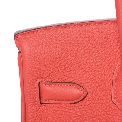 Hermes Togo Birkin 30 Rouge Pivoine 30 of 34