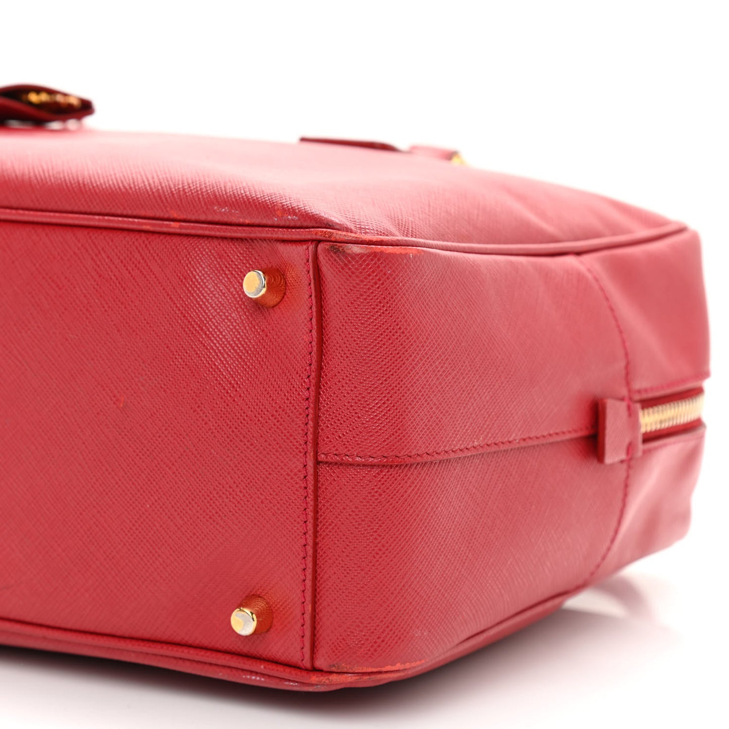 Saffiano Lux Bowler Fuoco