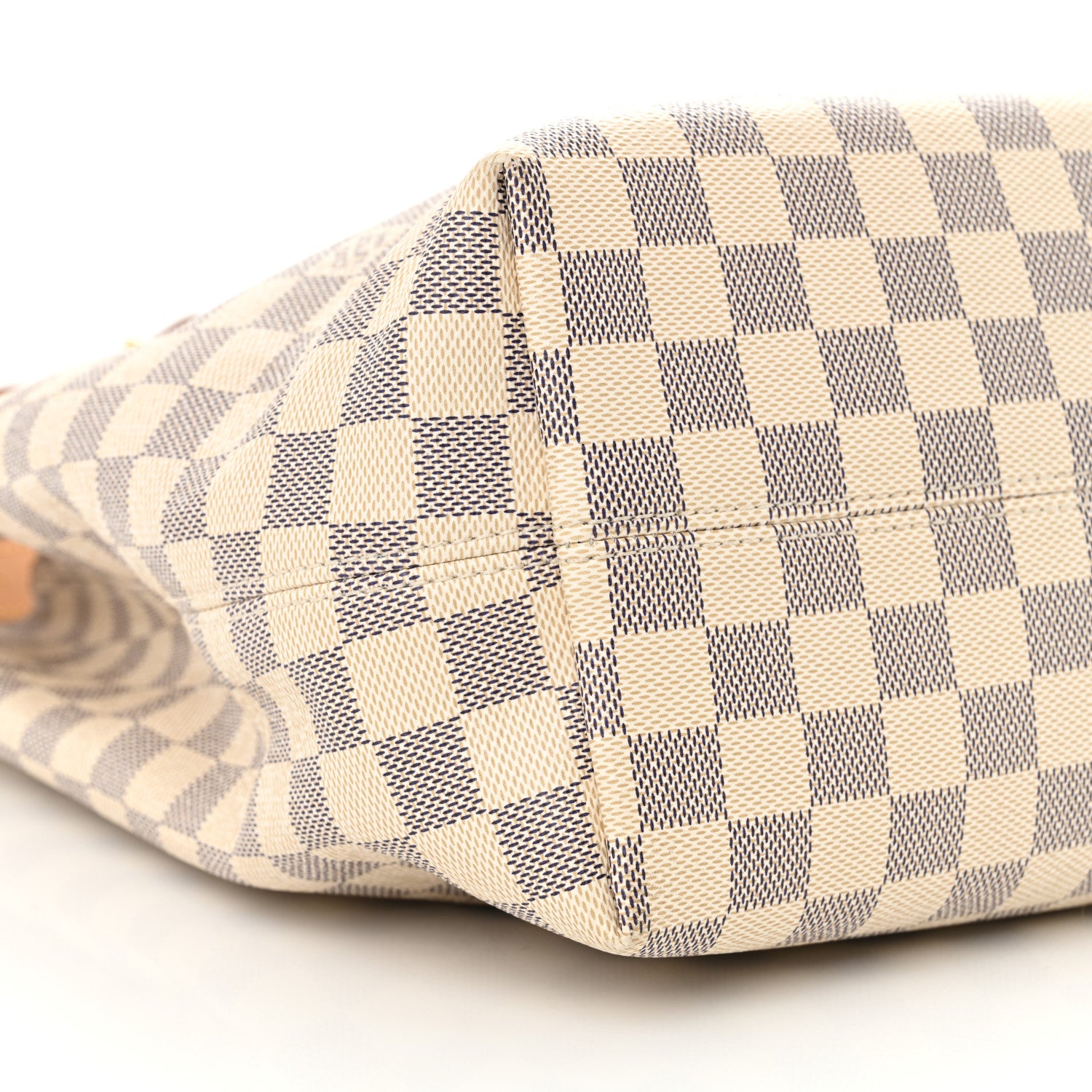 Louis Vuitton Damier Azur Graceful MM Rose Ballerine 8 of 10