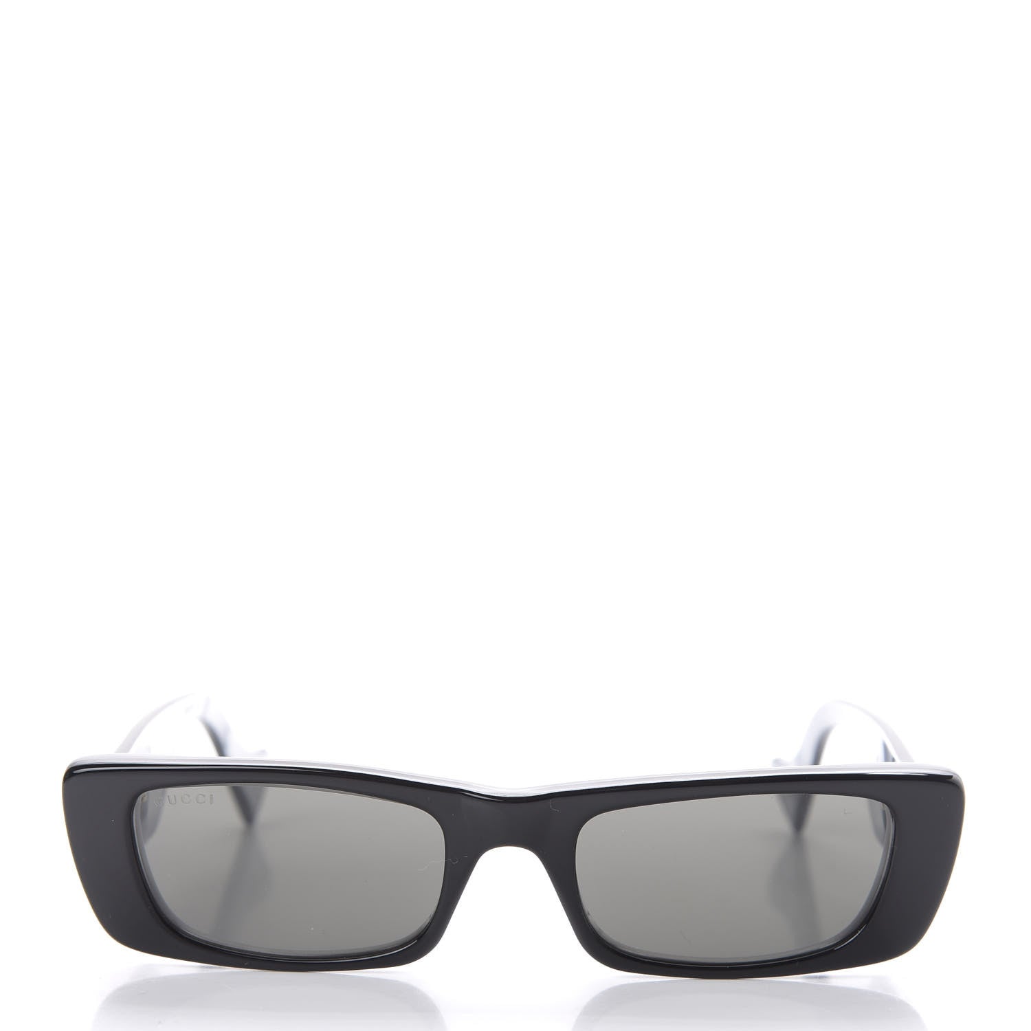 Gucci Acetate Rectangular Sunglasses GG0516S Black 2 of 8