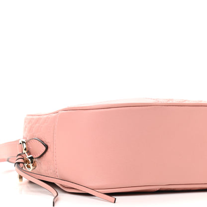 Gucci Soft Microguccissima Mini Bree Messenger Bag Soft Pink 10 of 11