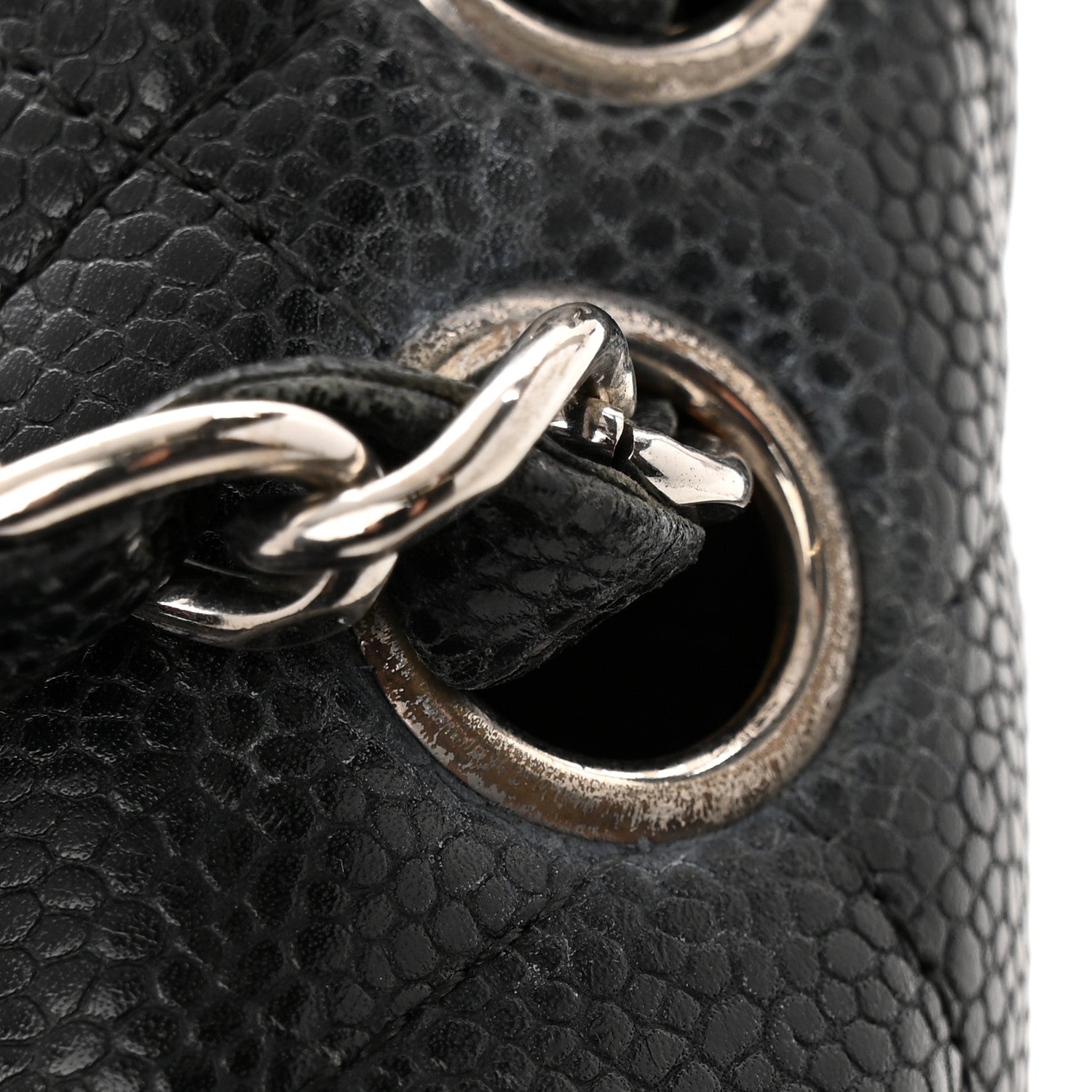 Chanel Caviar Quilted Jumbo Single Flap Black 13 of 13