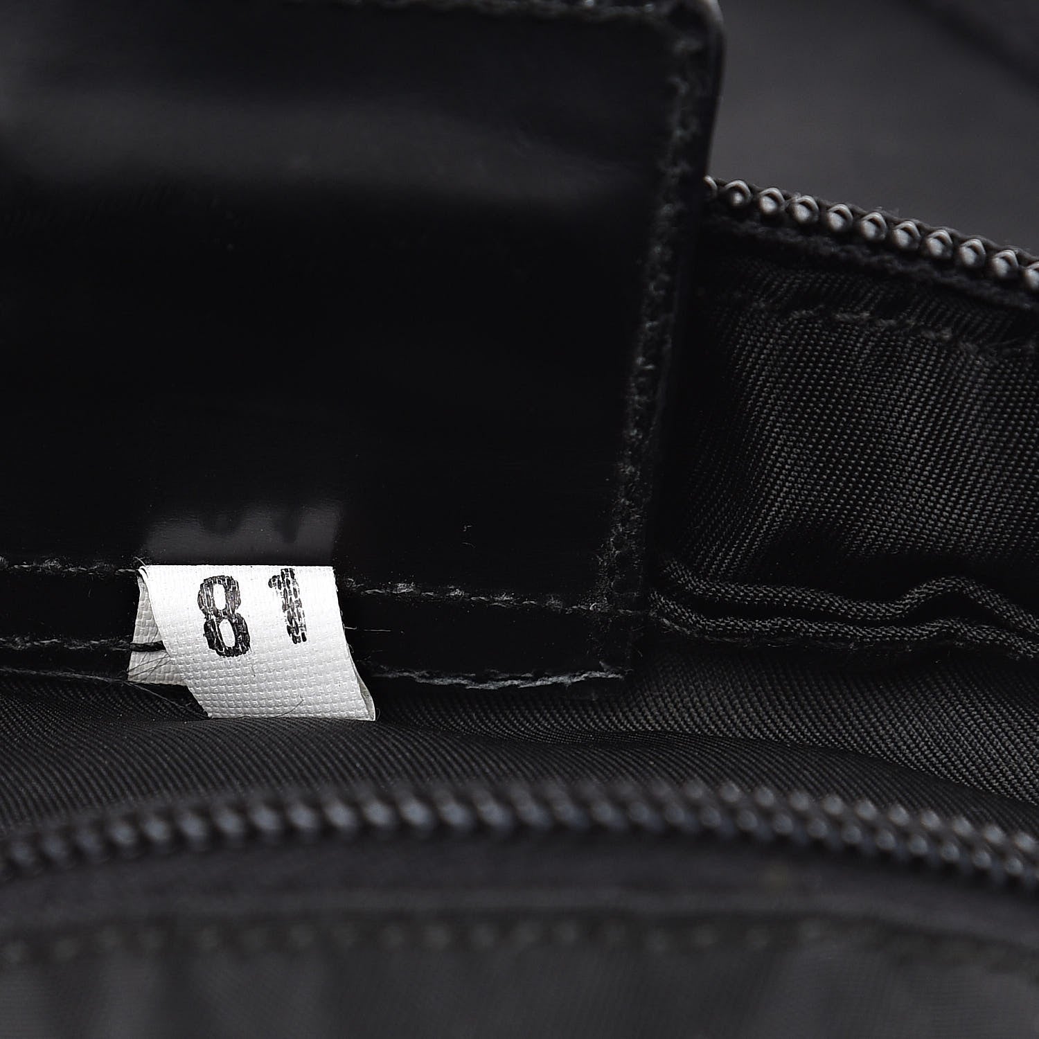 Prada Nylon Flat Messenger Bag Black 7 of 9