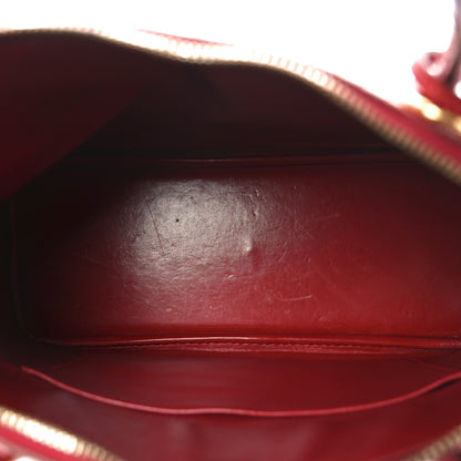 Hermes Shiny Porosus Crocodile Bolide 31 Rouge Vif 5 of 10