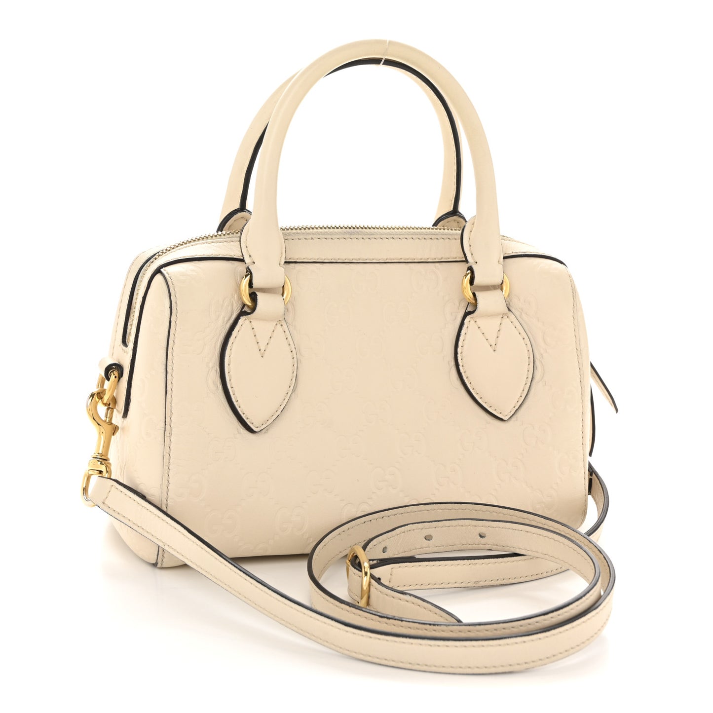 Guccissima Mini Joy Boston White
