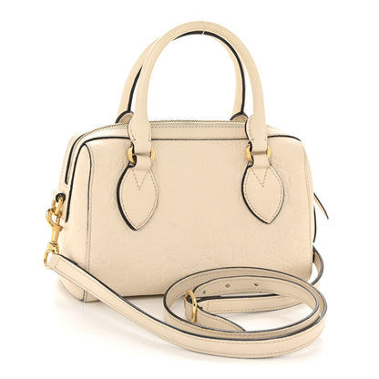 Gucci Guccissima Mini Joy Boston White 3 of 13