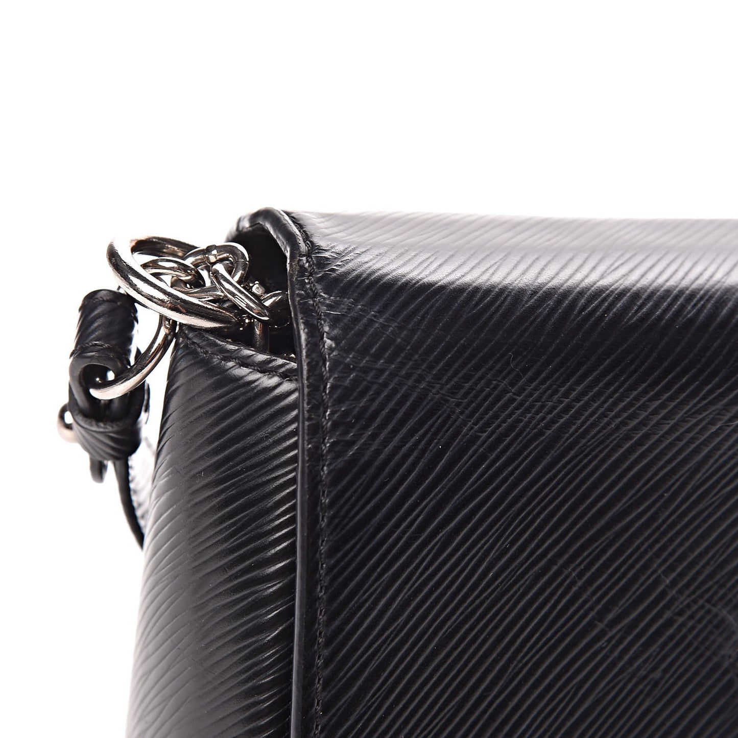 Epi Twist Shoulder Bag MM Black