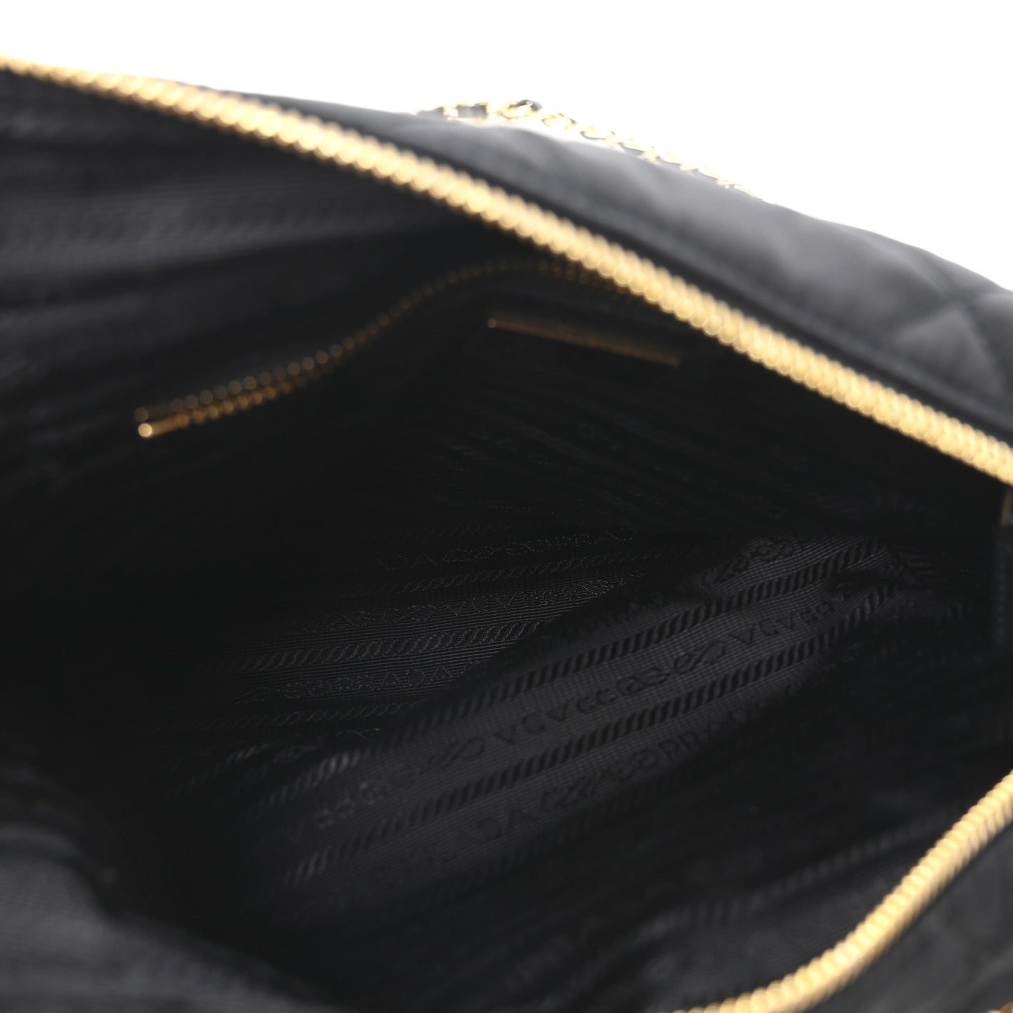 Re-Nylon Saffiano Stitched Re-Edition 1995 Shoulder Bag Black