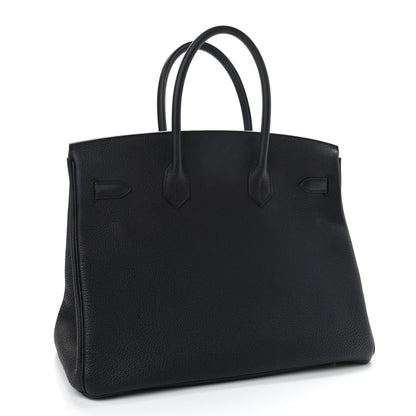 Hermes Togo Birkin 35 Black 3 of 12