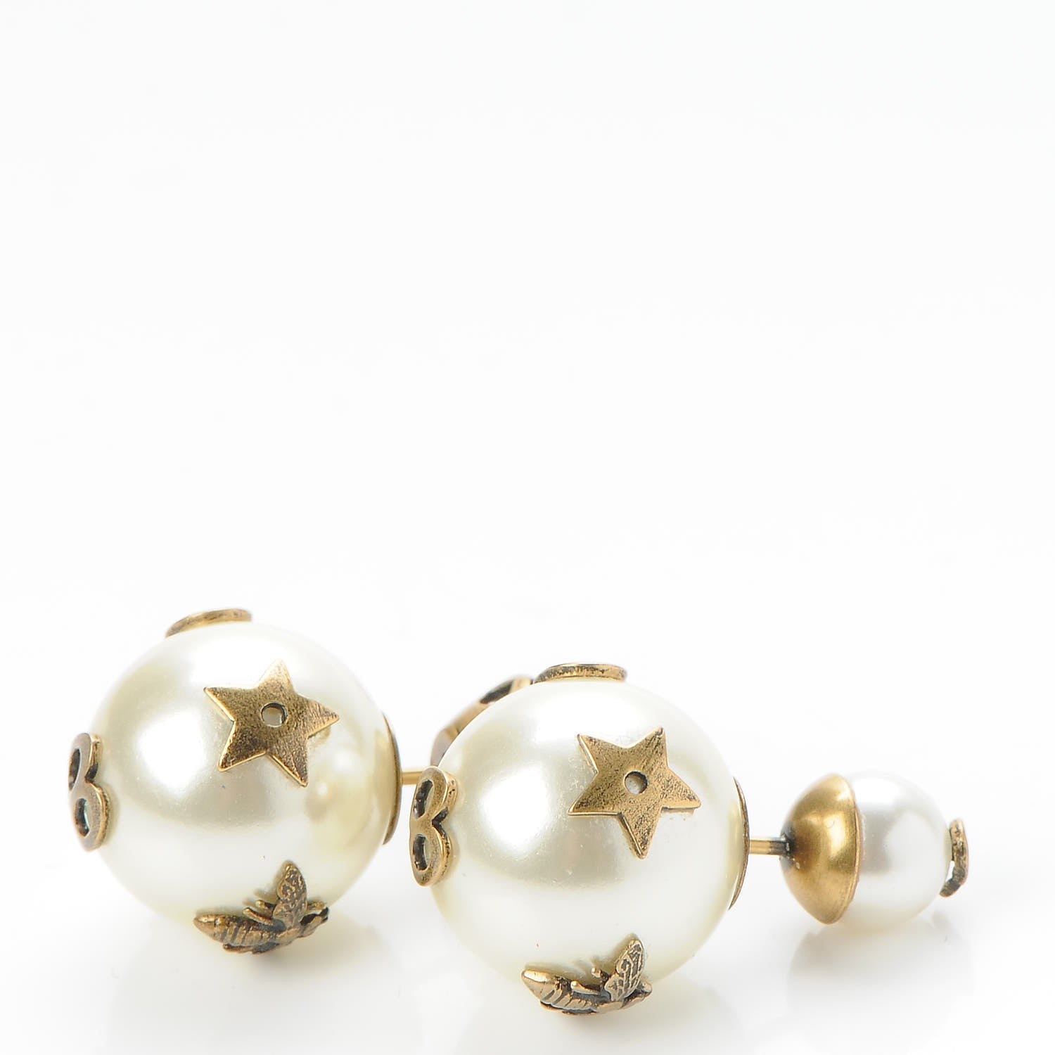 Christian Dior Mise En Dior Tribal Crystal Charm Earrings 4 of 8