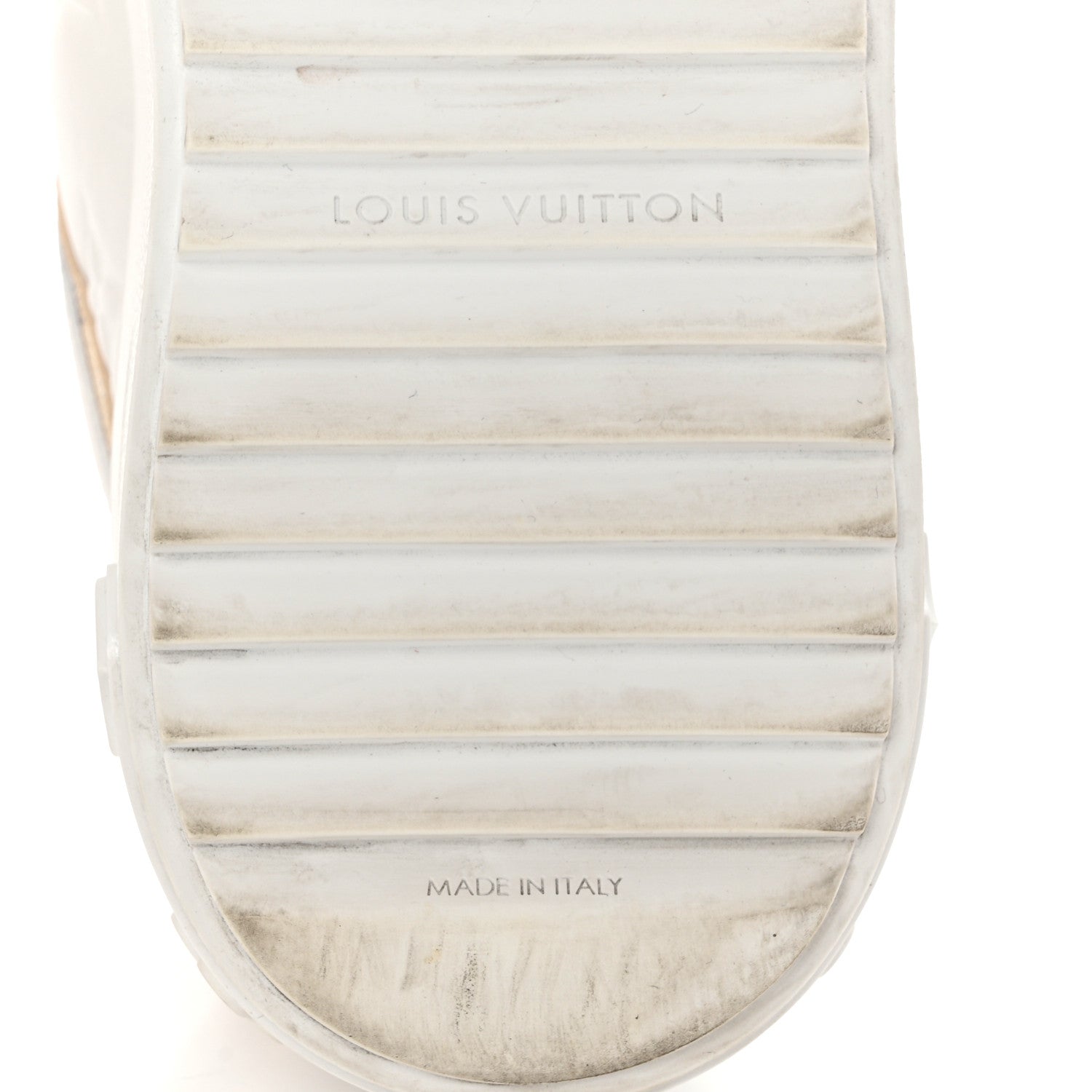 Louis Vuitton Monogram Embossed Calfskin Damier Azur Time Out Sneakers 39 Rose Clair Pink 8 of 9