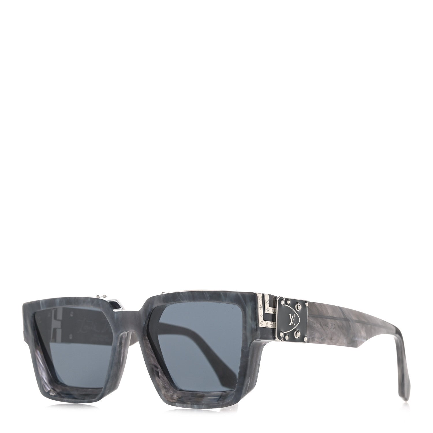 Louis Vuitton Acetate 1.1 Millionaires Z1326W Sunglasses Grey 1 of 9