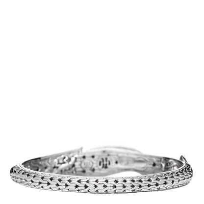 John Hardy Sterling Silver Diamond Leaf Bracelet 2 of 4