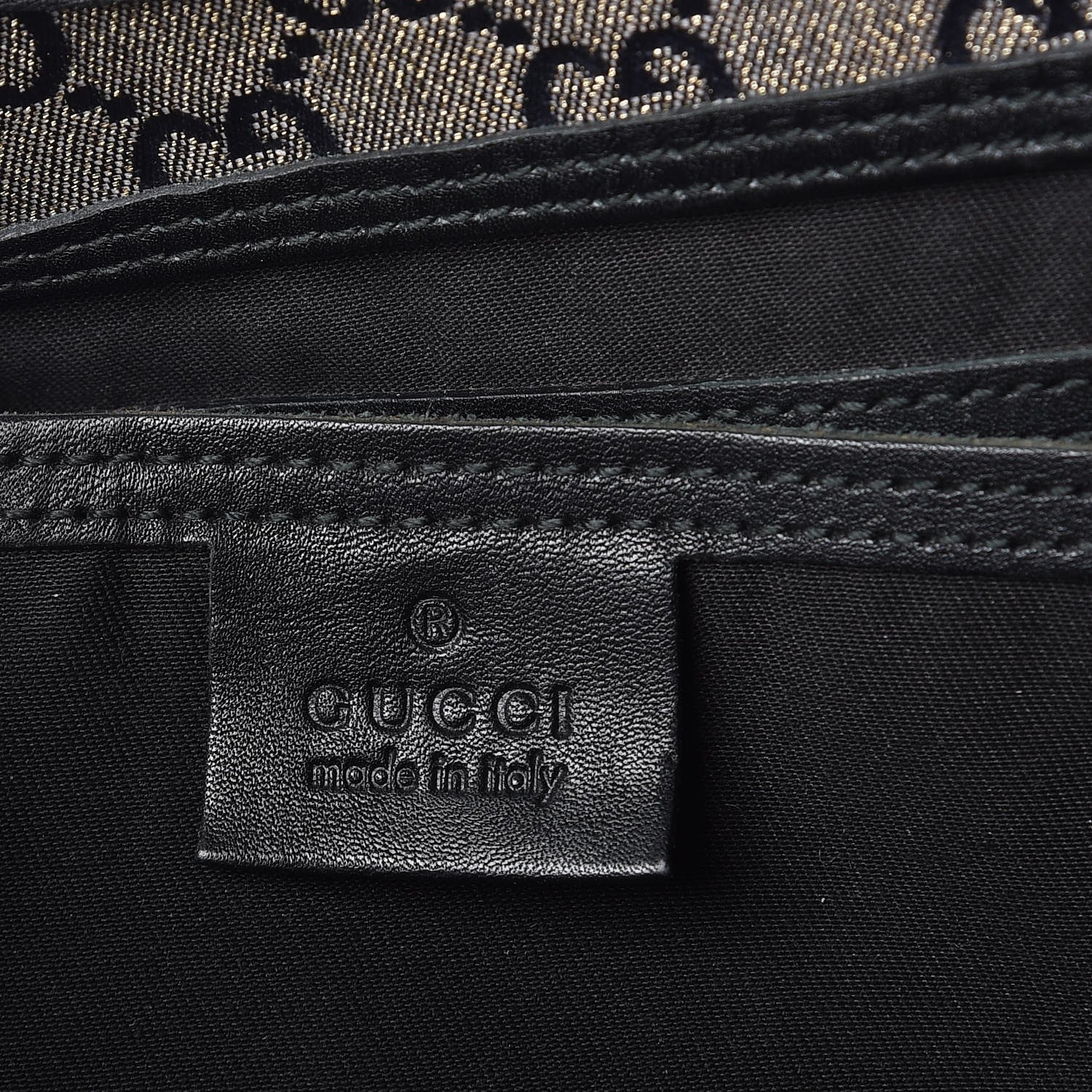 Gucci Crystal Monogram Large Joy Shoulder Bag Black 6 of 16