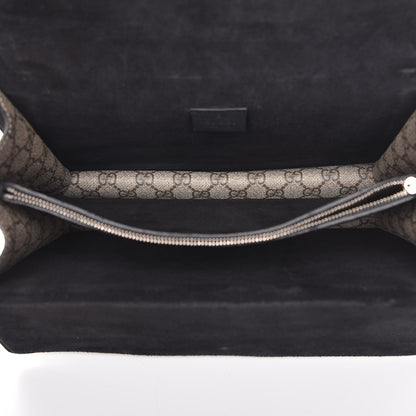 Gucci GG Supreme Monogram Medium Dionysus Shoulder Bag Black 5 of 10