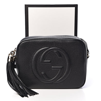 Gucci Pebbled Calfskin Small Soho Disco Bag Black 10 of 10